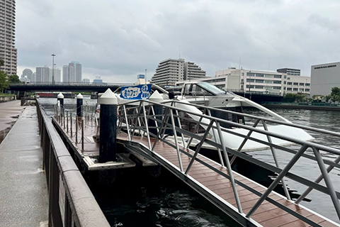 豊洲運河船着場（芝浦工業大学横）
